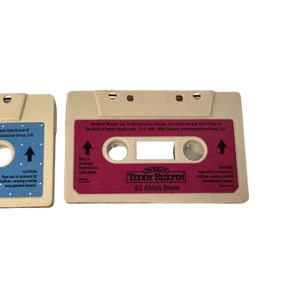 Teddy Ruxpin Cassettes Sign of a Friend Mudblups All about bears Lullabies II - Picture 6 of 9